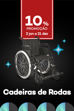 Cadeiras de Rodas com desconto direto de 10%, de 1 de janeiro a 31 dezembro